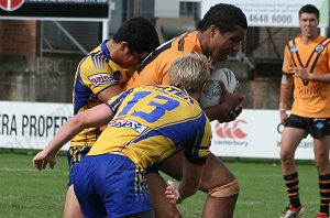 Parramatta EELS v Balmain TIGERS SG Ball Action (Photo's : ourfootymedia)