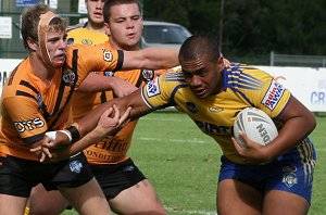 Parramatta EELS v Balmain TIGERS SG Ball Action (Photo's : ourfootymedia)