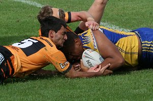 Parramatta EELS v Balmain TIGERS SG Ball Action (Photo's : ourfootymedia)