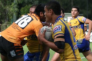 Parramatta EELS v Balmain TIGERS SG Ball Action (Photo's : ourfootymedia)