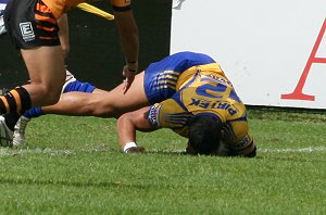 Parramatta EELS v Balmain TIGERS SG Ball Action (Photo's : ourfootymedia)