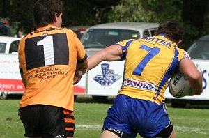 Parramatta EELS v Balmain TIGERS SG Ball Action (Photo's : ourfootymedia)