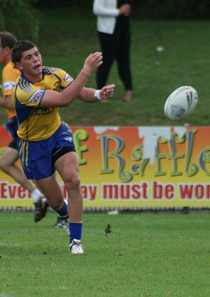 Parramatta EELS v Balmain TIGERS SG Ball Action (Photo's : ourfootymedia)