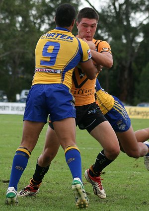 Parramatta EELS v Balmain TIGERS SG Ball Action (Photo's : ourfootymedia)