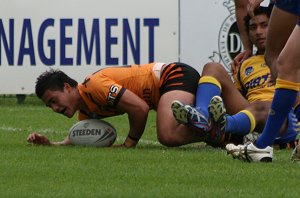 Parramatta EELS v Balmain TIGERS SG Ball Action (Photo's : ourfootymedia)