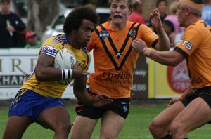 Parramatta EELS v Balmain TIGERS SG Ball Action (Photo's : ourfootymedia)