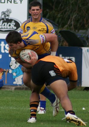 Parramatta EELS v Balmain TIGERS SG Ball Action (Photo's : ourfootymedia)