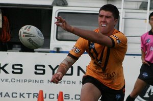 Parramatta EELS v Balmain TIGERS SG Ball Action (Photo's : ourfootymedia)