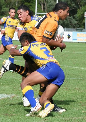 Parramatta EELS v Balmain TIGERS SG Ball Action (Photo's : ourfootymedia)