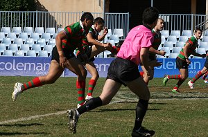 Sharks v Rabbitoh's SG Ball rnd 9 action (Photo's : ourfootymedia)