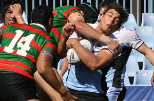 Sharks v Rabbitoh's SG Ball rnd 9 action (Photo's : ourfootymedia)