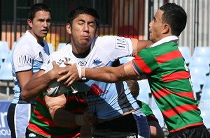 Sharks v Rabbitoh's SG Ball rnd 9 action (Photo's : ourfootymedia)