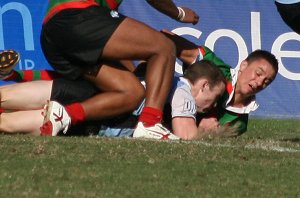 Cronulla SHARKS v South Sydney RABBITOH's - SG Ball rnd 9 action (Photo's : ourfootymedia)