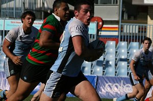 Rodney Coates v- Cronulla SHARKS v South Sydney RABBITOH's - SG Ball rnd 9 action (Photo's : ourfootymedia)