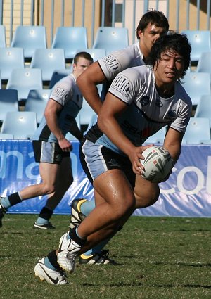 DJ PURCELL - Cronulla SHARKS v South Sydney RABBITOH's - SG Ball rnd 9 action (Photo's : ourfootymedia)