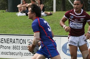 Newcastle KNIGHTS v Manly SEAEAGLES Matthews Cup 1/4 Finals action (Photo's : ourfootymedia)