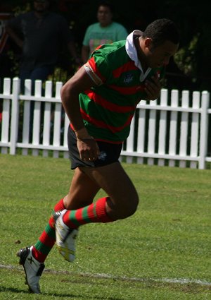 Tyrone Phillips scores one of his 4 tries - South Sydney v St. George Rnd 3 Mattys Cup Clash (Photo's : ourfootymedia)