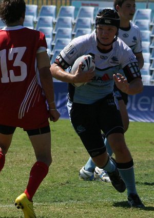 Cronulla SHARKS v Illawarra STEELERS rnd6 HMC action (Photo's : ourfootymedia)