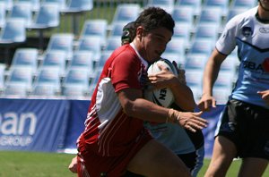 Cronulla SHARKS v Illawarra STEELERS - HAROLD MATTHEWS CUP rnd6 action (Photo's : ourfootymedia)