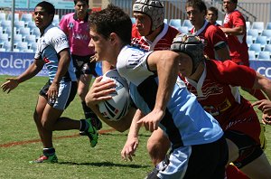 Cronulla SHARKS v Illawarra STEELERS - HAROLD MATTHEWS CUP rnd6 action (Photo's : ourfootymedia)