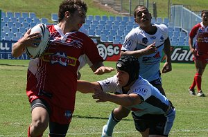 Cronulla SHARKS v Illawarra STEELERS - HAROLD MATTHEWS CUP rnd6 action (Photo's : ourfootymedia)