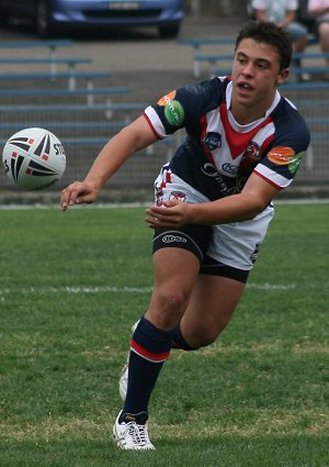 Brad Deitz Harold Matthews Cup Sydney Roosters v Cronulla Sharks Rnd 7 Action (Photo's : Steve Montgomery / OurFootyTeam.com)