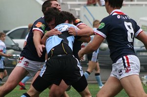 Harold Matthews Cup Sydney Roosters v Cronulla Sharks Rnd 7 Action (Photo's : Steve Montgomery / OurFootyTeam.com)