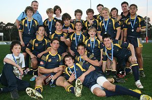 BRISBANE WATERS Secondary College - 2011 NSWRL All Schools Under 14 Runners Up (Photo : OurFootyMedia) 