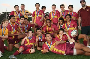 Holy Cross Catholic College, Ryde - 2011 NSWRL All Schools Under 14 Champions (Photo : OurFootyMedia) 