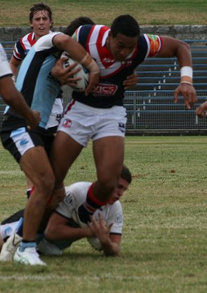 Sydney ROOSTERS v Cronulla SHARKS SG Ball Rnd 2 Action (Photo's : OurFootyMedia) 