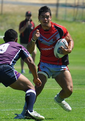 WA Reds v Melbourne Storm SG Ball Rnd2 Action (Photo's : OurFootyMedia) 