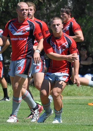 WA Reds v Melbourne Storm SG Ball Rnd2 Action (Photo's : OurFootyMedia) 