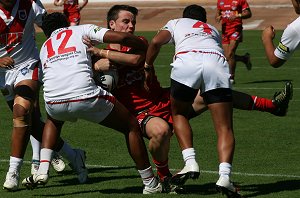 St. George DRAGONS v Illawarra STEELERS Harold Matthew's Cup Rnd 8 action (Photo's : OurFootyMedia) 