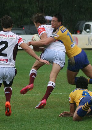 Parramatta EELS v Manly SeaEAGLES Matty's Cup Trial action (Photo''s : OurFootyMedia)