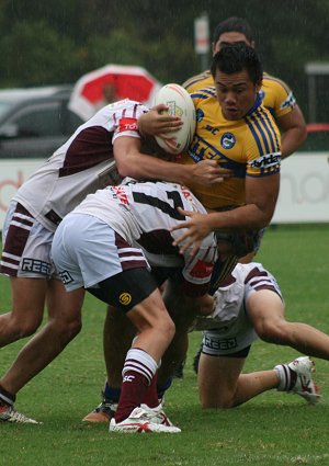 Parramatta EELS v Manly SeaEAGLES Matty's Cup Trial action (Photo''s : OurFootyMedia)