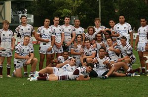 Manly SEAEAGLES 2011 SG BALL Cup team after the trial v Parramatta (Photo : OurFootyMedia)