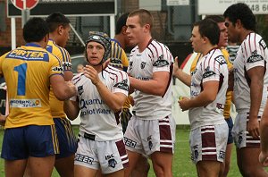 Parramatta EELS v Manly SeaEAGLES SG Ball Trial action (Photo's : OurFootyMedia) 