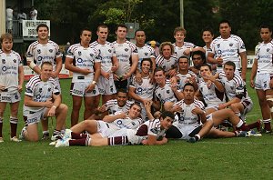 Manly SEAEAGLES 2011 Harold Matthew's Cup team afta the trial v Parra (Photo : OurFootyMedia)