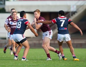 SG Ball Cup Rnd 3 Action - Manly Seaeagles v Sydney Roosters (Photo : OurFootyMedia /Peter Bousfield) 