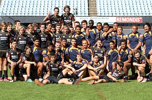 WESTFIELDS SHS & ILLAWARRA SHS - 2013 Chase Stanley Cup GRAND Final Teams Togher (Photo : steve monty / OurFootyMedia) 
