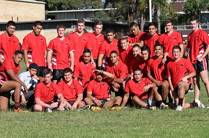 Endeavour Sports High School University Shield v Bass HS Team Photo (Photo : OurFootyMedia)