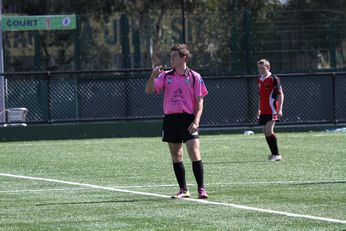 Endeavour SHS v Matraville SHS - u13's - 9's Weight for Age Knock Out Semi Final action (Photo : steve monty / OurFootyMedia) 