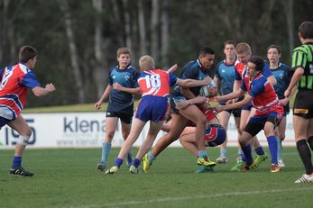 2013 NSWRL All Schools Under 15's Grand Final action (Photo : Gary READER ) 