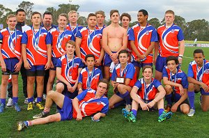 McCarthy Catholic College 2013 NSWRL All Schools U15 Runners Up (Photo : Gary READER / OurFootyMedia) 