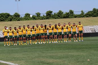 Junior Kangaroo's v Junior Kiwi's International Rugby League action (Photo : steve montgomery / OurFootyMedia) 
