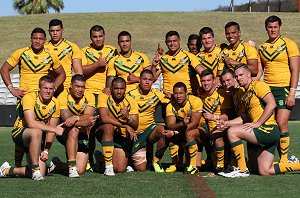 2013 Australian Junior KANGAROOS (Photo : steve monty / OurFootyMedia) 