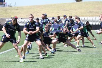 Australian KANGAROO'S training at Kogarah for the World Cup (Photo : steve montgomery / OurFootyMedia) 
