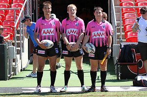 Sam O'Keeffe, Damien Simes & Sam Chalmers - Rnd 8 Mattys Cup Refs (Photo : OurFootyMedia) 