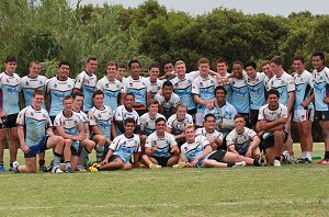 Cronulla - Sutherland SHARKS v RABBITOH's SG Ball Cup Trial Team Photo (Photo : OurFootyMedia) 