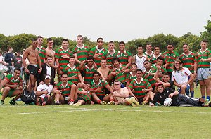 South Sydney RABBITOH's v SHARKS SG Ball Cup Trial Team Photo (Photo : OurFootyMedia) 